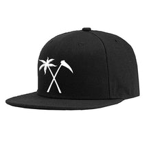 Load image into Gallery viewer, Palm Tree and Sickle Snapback Hat